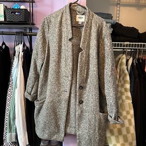 Casual Double Button Coat